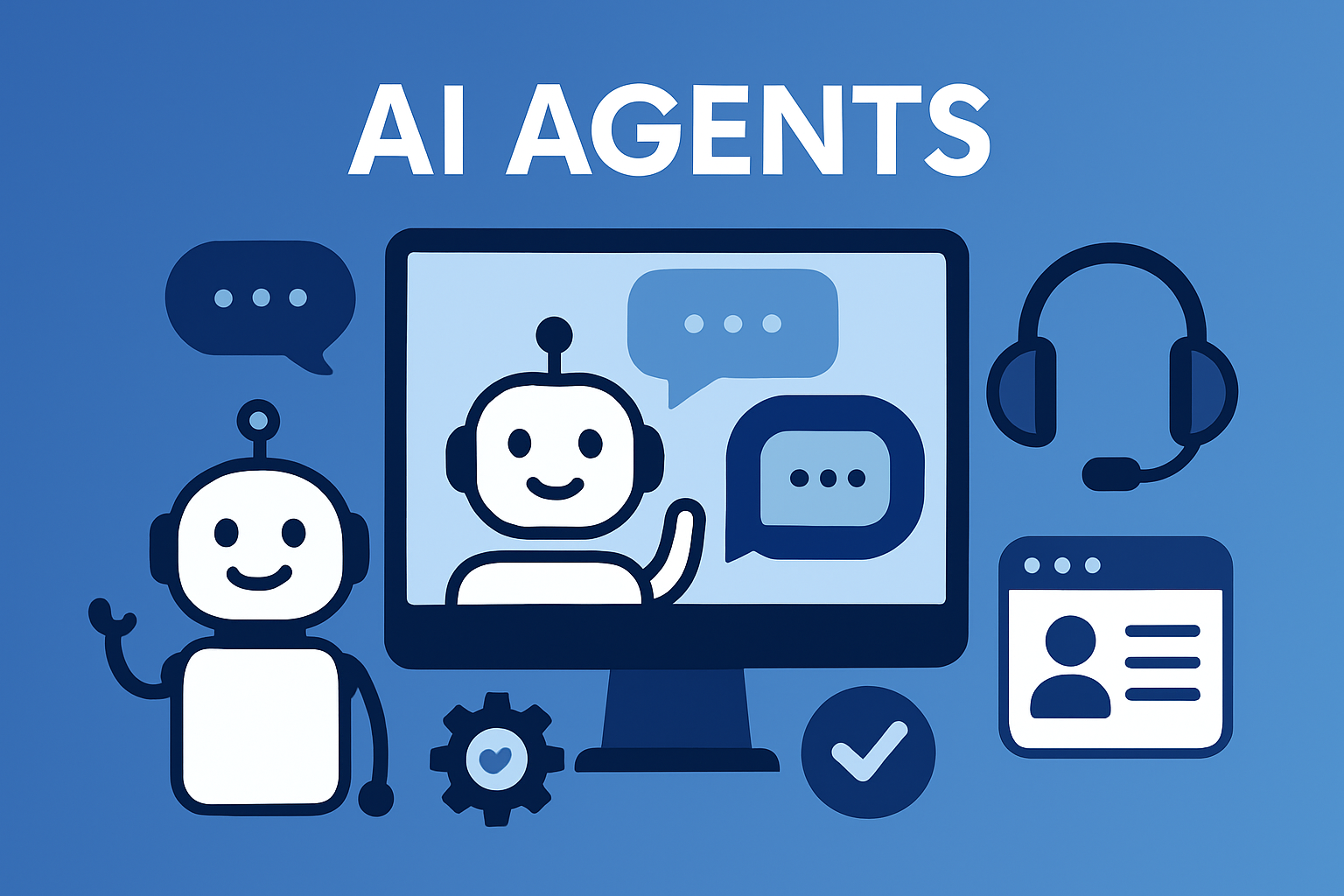 AI Agents Illustration