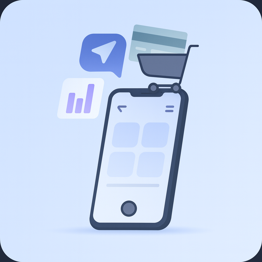 Mobile App Illustration