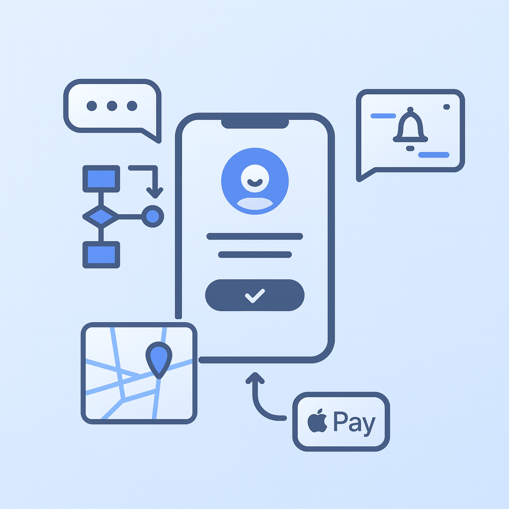 Flux UX aplicație mobilă