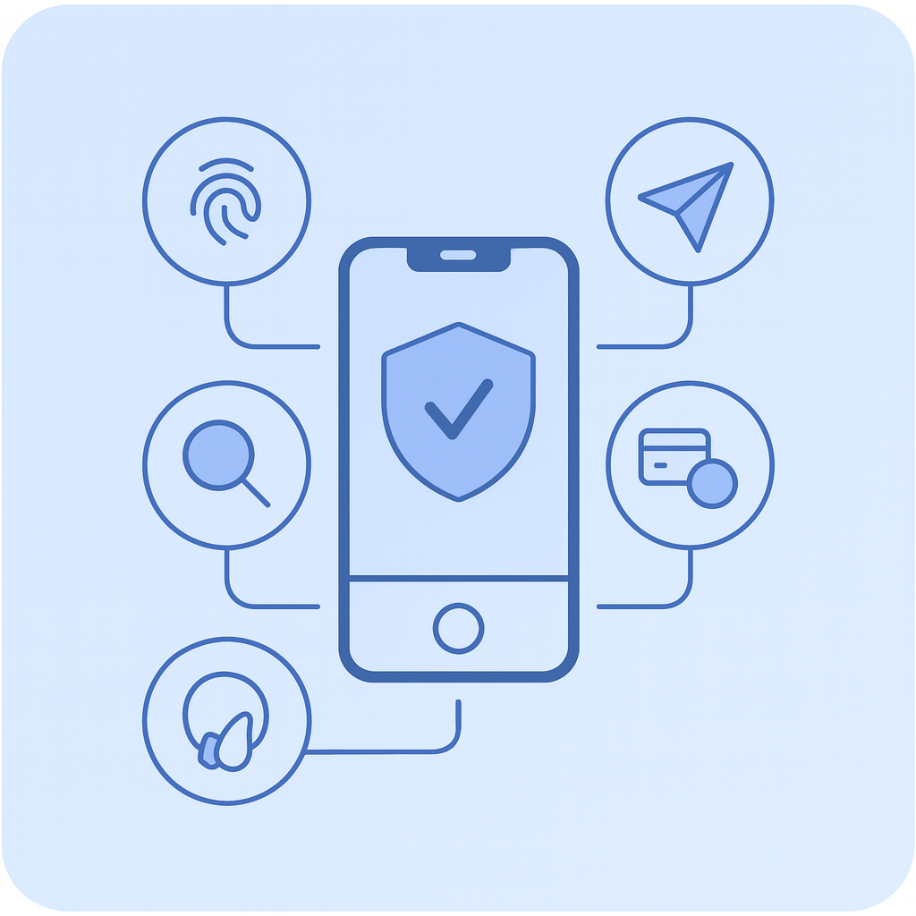 Flux capabilități aplicație mobilă