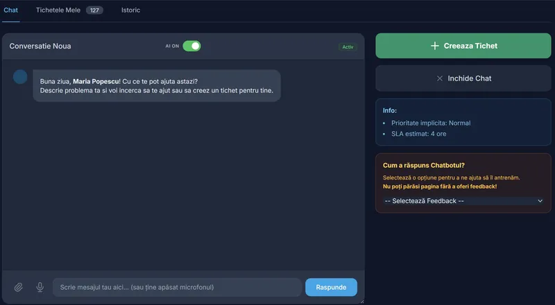 SmartDesk AI Agent & Automation Dashboard